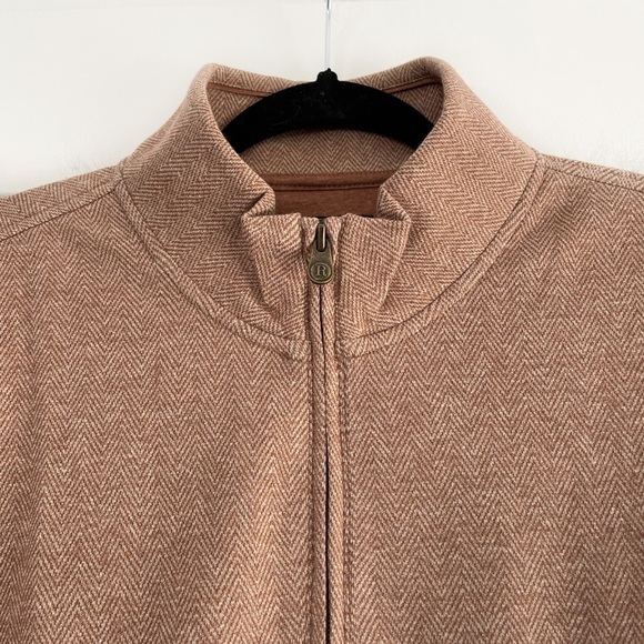 Jos A Bank Reserve Collection Quarter Zip Sweater - XL - Picture 3 of 4